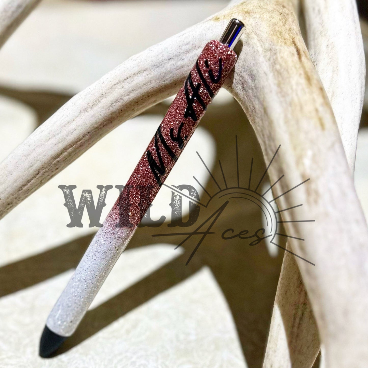 Personalized Glitter Pen