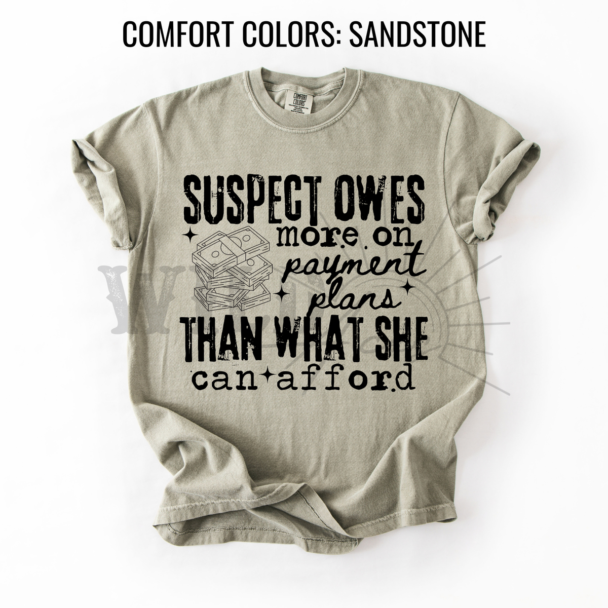 SUSPECT OWES MORE