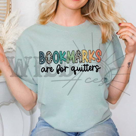 Bookmarks Are For Quitters (Dark)
