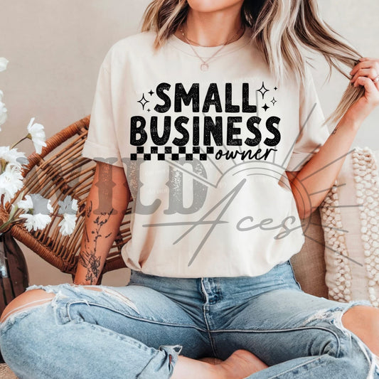 Checkered Small Business