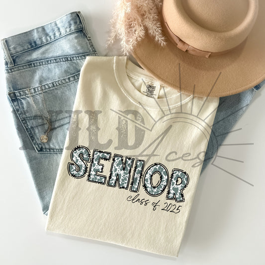 Green Cowprint Senior