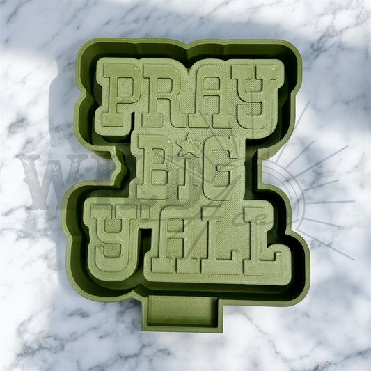 PRAY BIG Y'ALL | FRESHIE MOLD