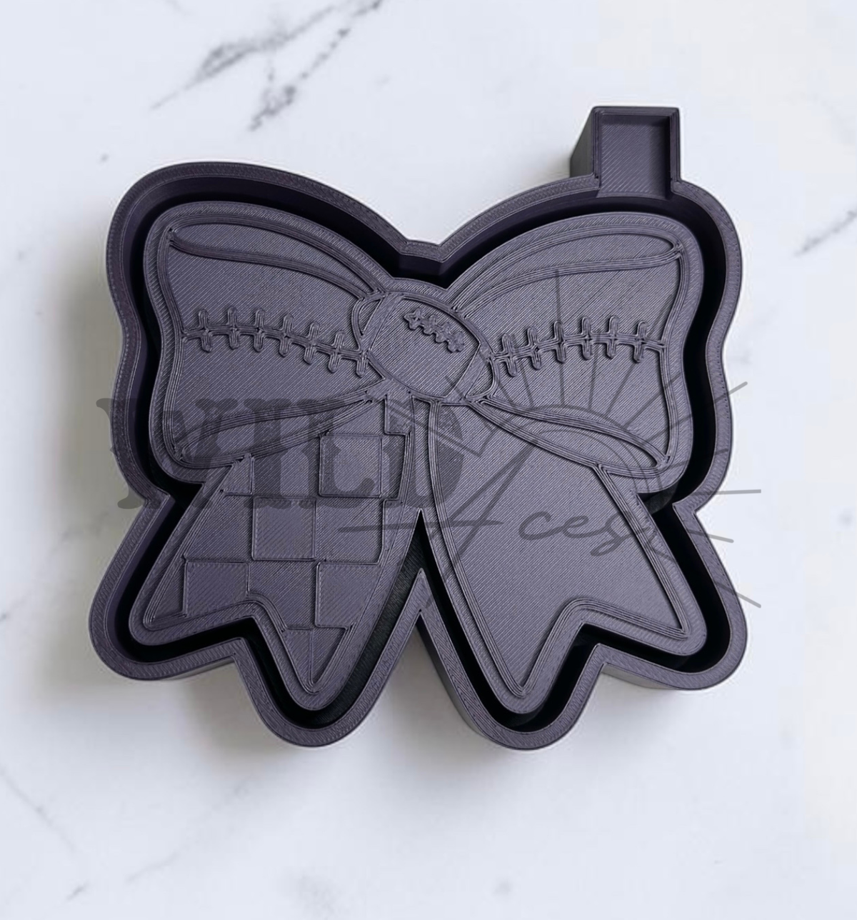 FOOTBALL BOW | FRESHIE MOLD