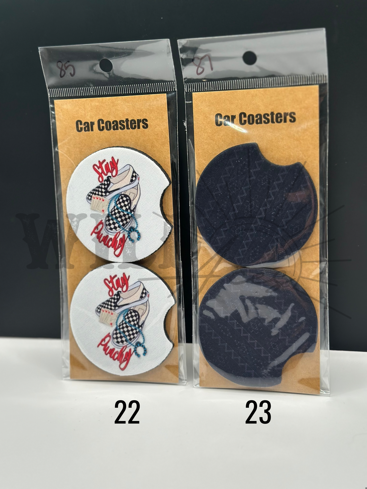 WESTERN CAR COASTERS